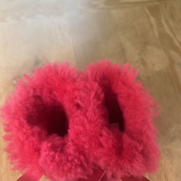 UGG Toddler Sz 6 Pink Bailey Bow Boots Booties - Picture 3 of 8